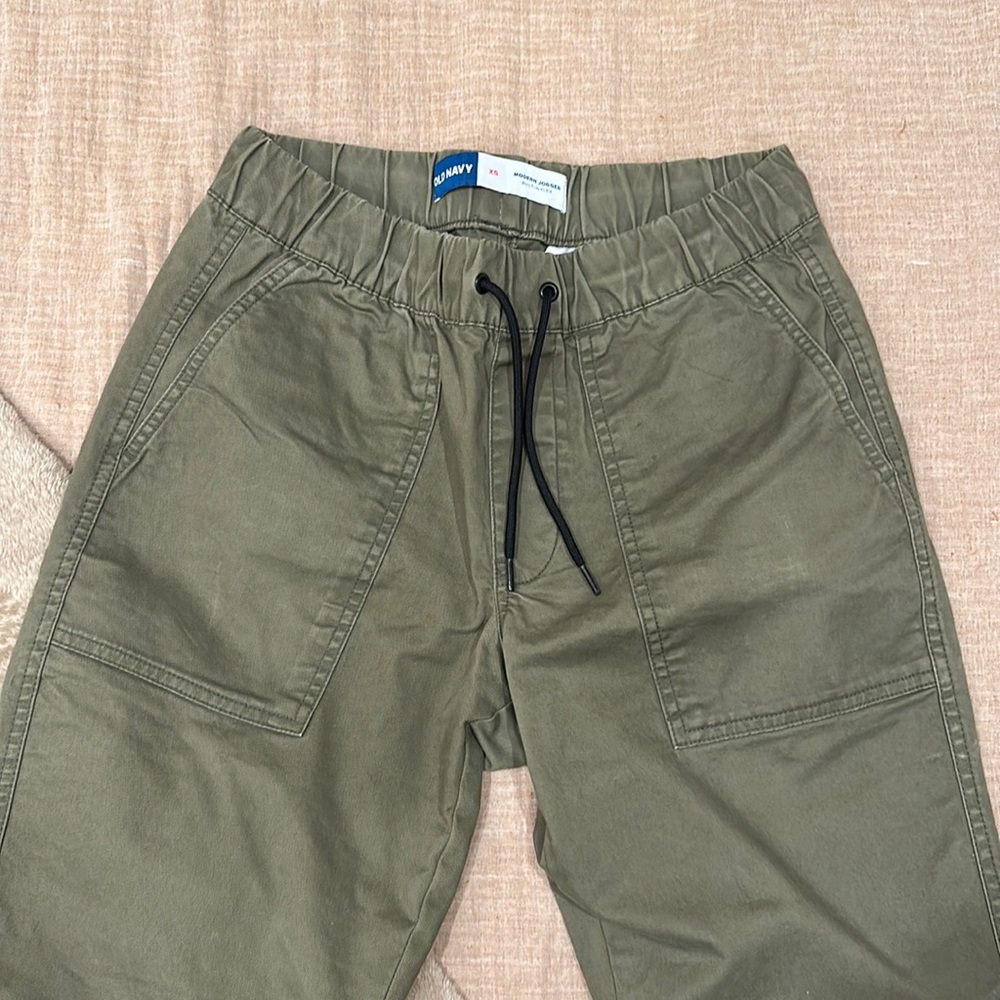 Old Navy XS green joggers